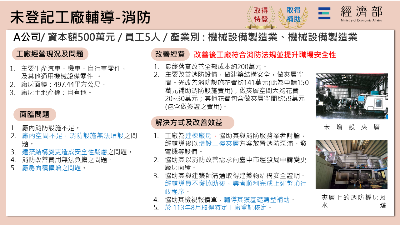 未登記工廠輔導-消防(A公司)-1